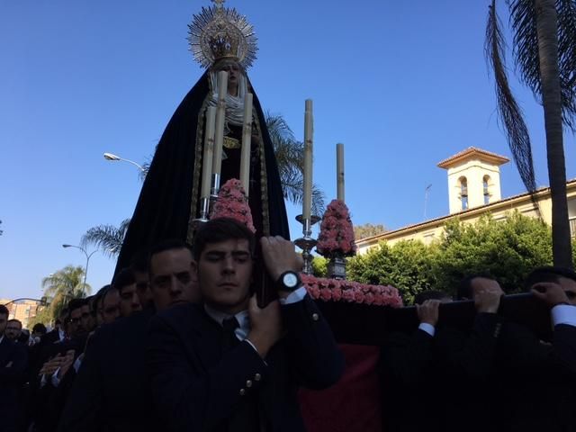 Mediadora de Salvación iniciaba los traslados del Viernes de Dolores desde la parroquia de la Encarnación