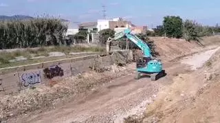 Gandia ensancha el barranco de Beniopa para evitar inundaciones