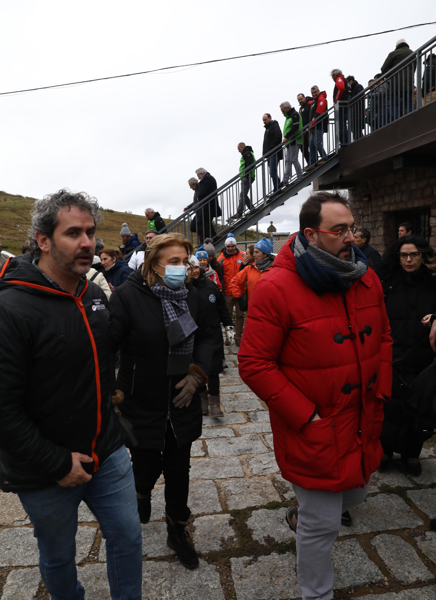 En imágenes: Así fue la inauguración de la telecabina de Pajares