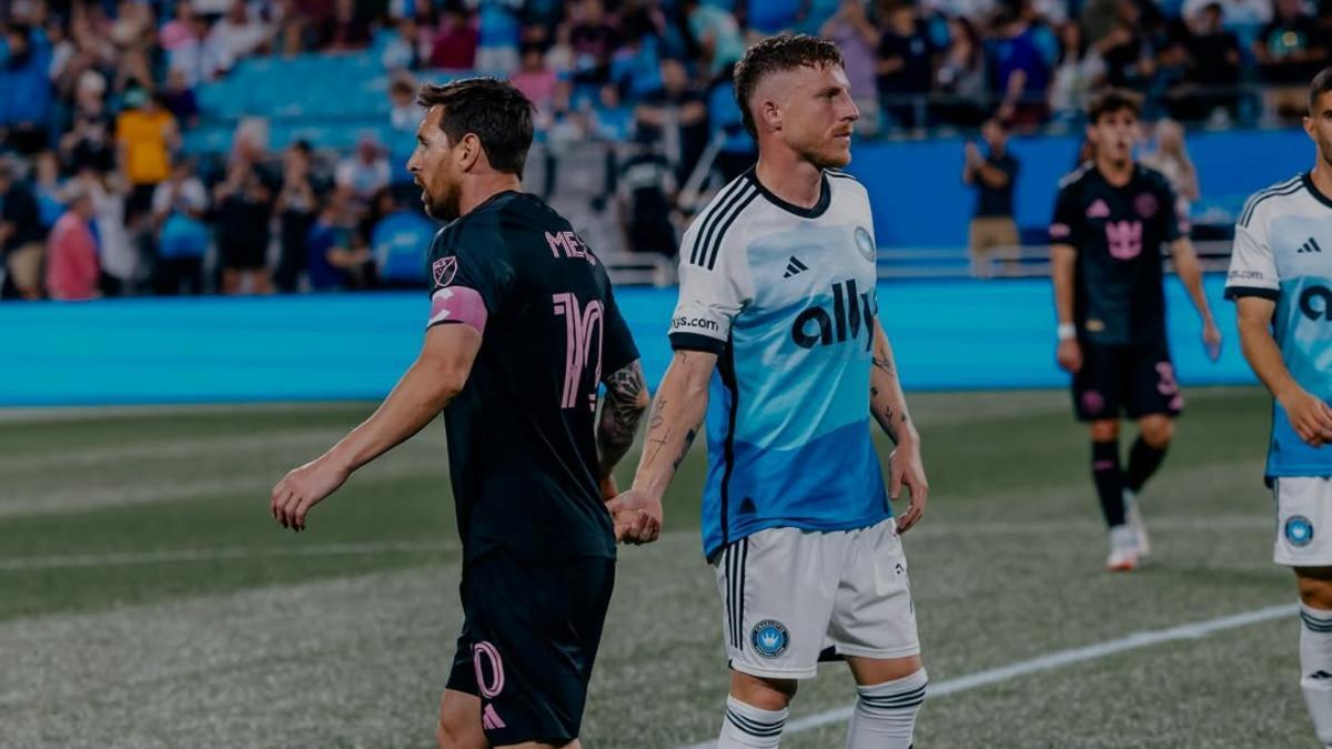 "¿Leo Messi? Es algo diferente... cuando lo ves cara a cara impacta más"