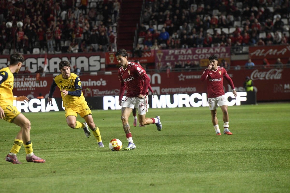 Revive la victoria del Real Murcia frente al Alcorcón, en imágenes