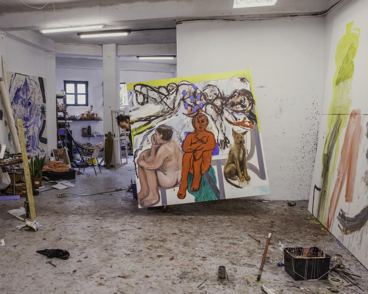 Manu García, en su estudio