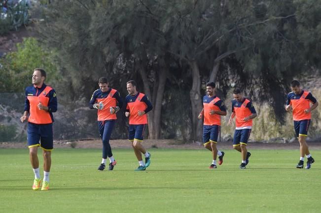 Entrenamiento de la Unión Deportiva Las Palmas, ...