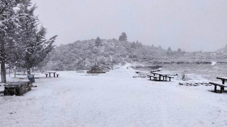 Nieve en Pina del Montalgrao