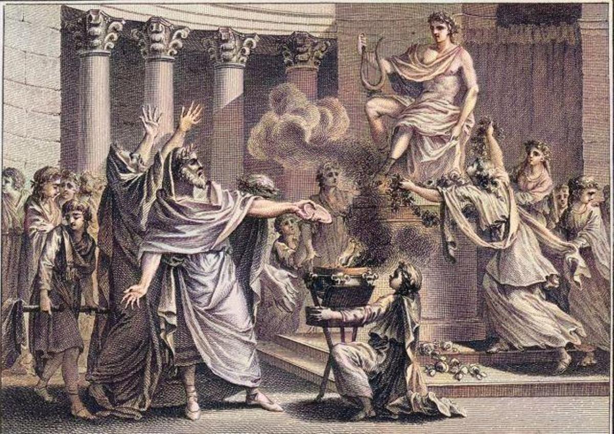 Representación del 'Mundus patet', el Halloween de los antiguos romanos.
