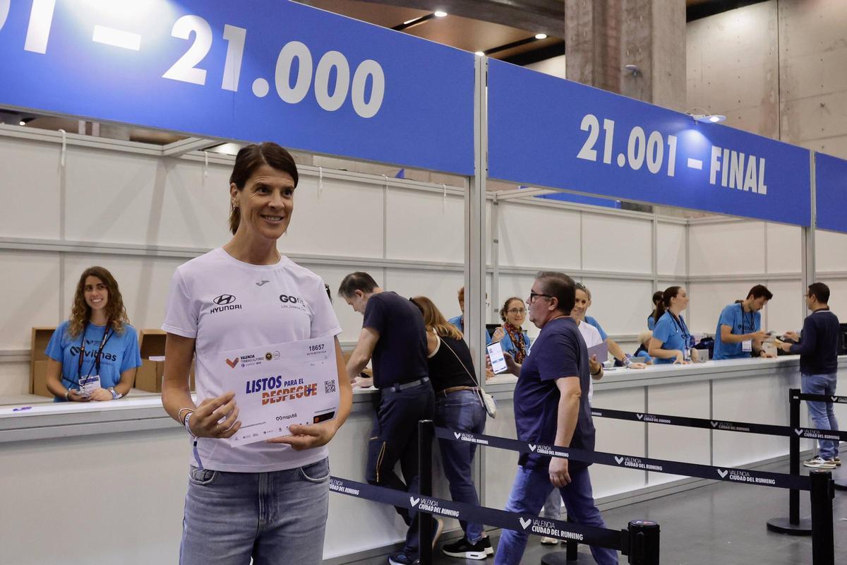 Ruth Beitia, debutante en el Medio Maratón Valencia Trinidad Alfonso Zurich