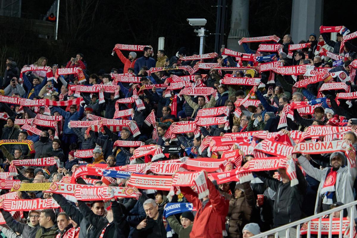 Les fotos del Girona - Arsenal Les fotos del Girona - Arsenal