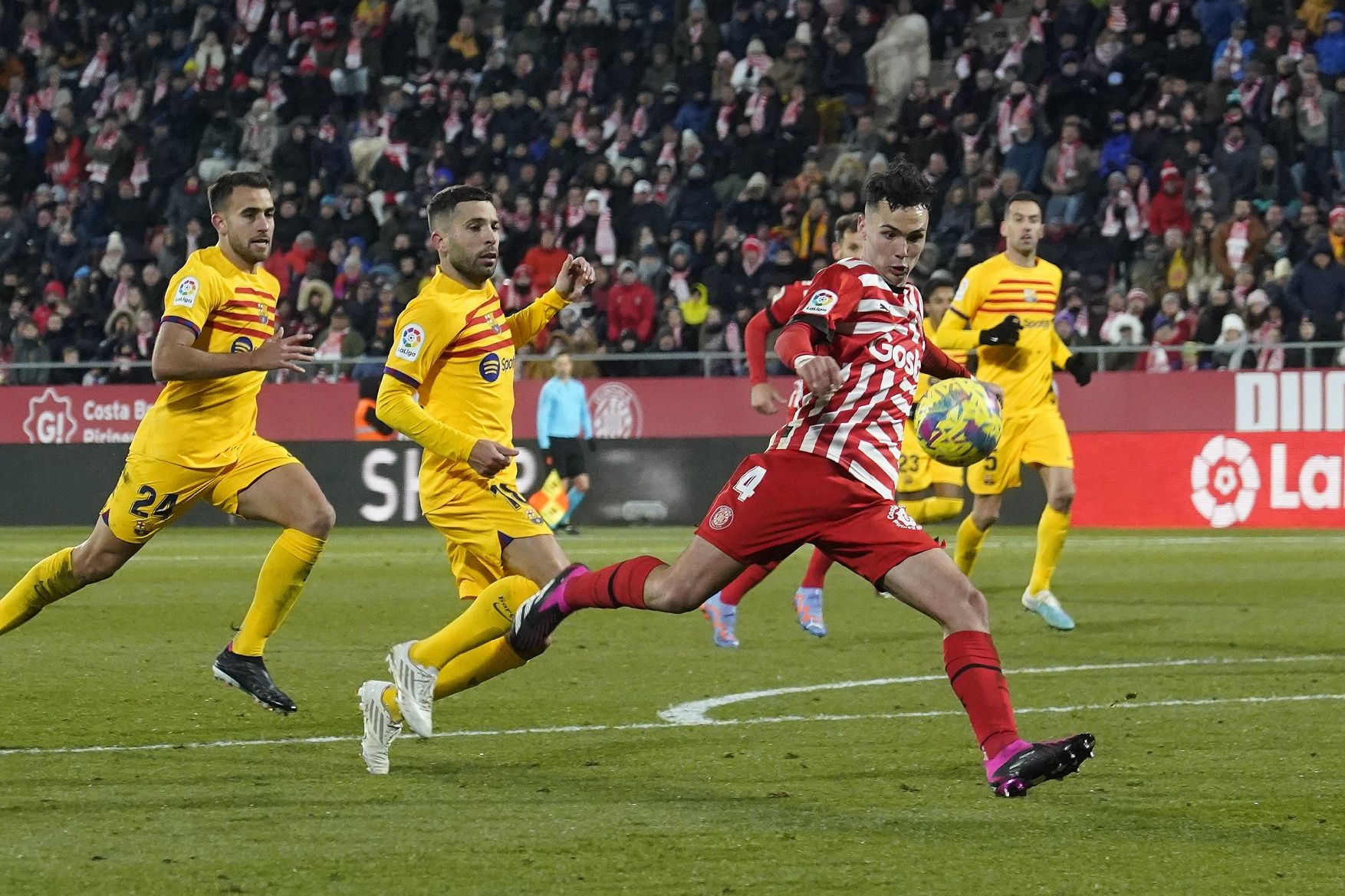 Les imatges del Girona - Barça