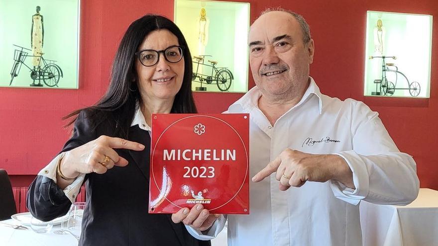 Miguel Barrera y su esposa Ángela celebran los diez años desde que consiguieron la estrella Michelin.