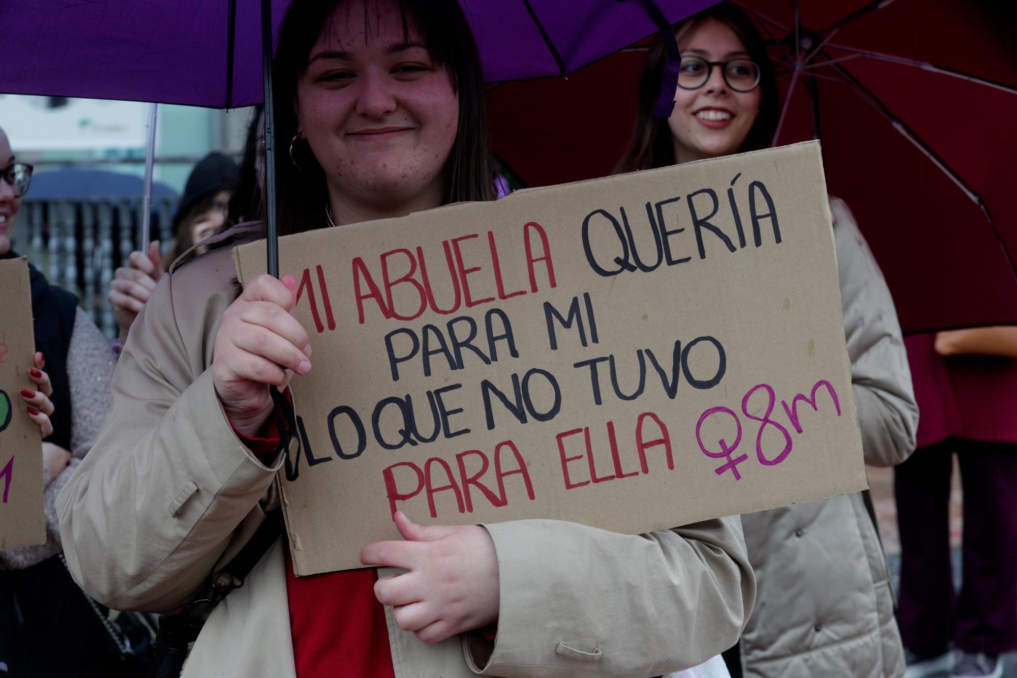 Manifestación del 8M en Oviedo