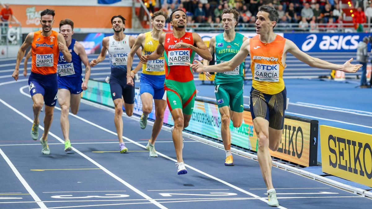 Mariano García se impuso en los 1.500 en Torun con una superioridad total