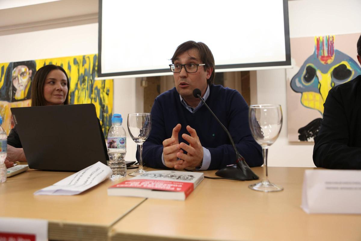 El autor y Begoña Blanco.