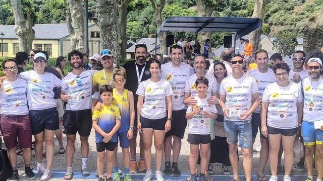 Deportistas del Triatlón Duero. | CEDIDA