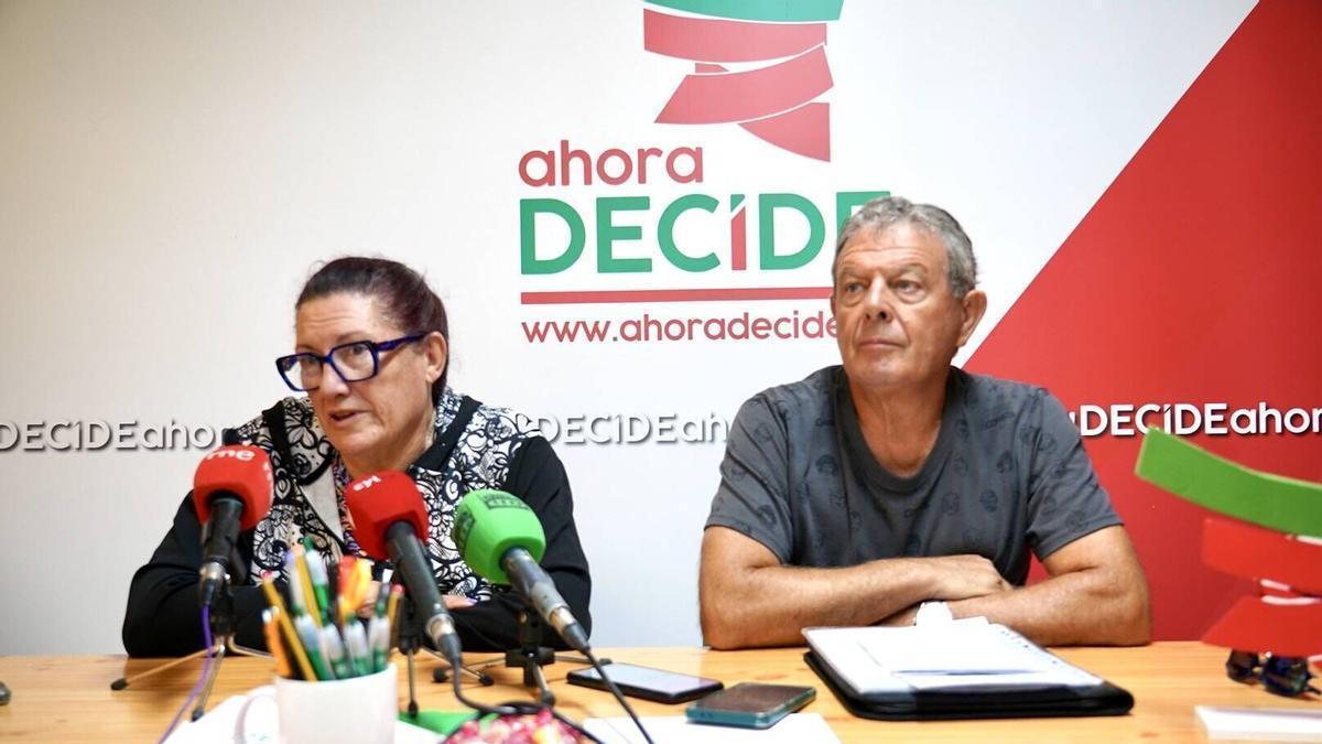 Maruja Marcos y Manuel Fuentes.