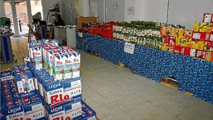 El Centre de Distribució d&#039;Aliments de la ciutat és des d&#039;on es reparteixen les ajudes.