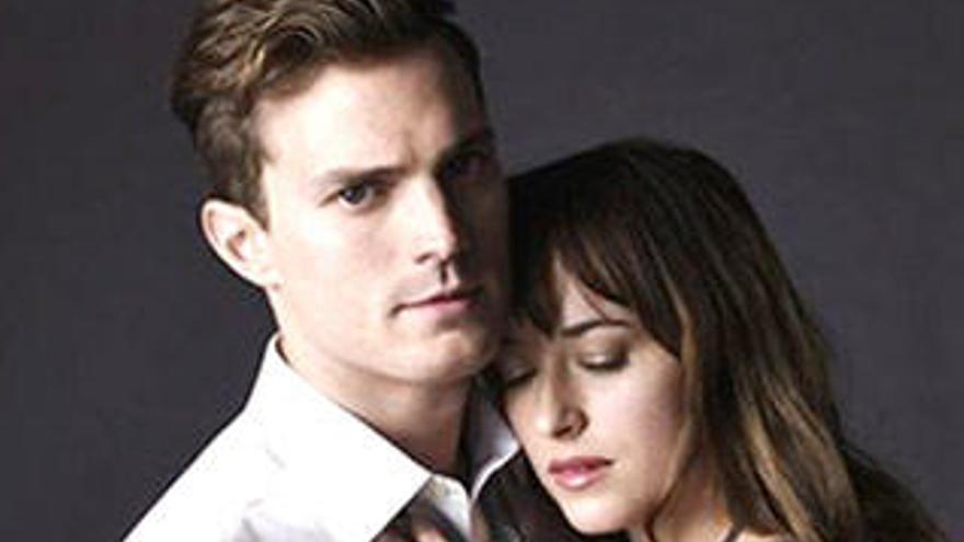 Los protagonistas de &#039;50 sombras de Grey&#039;.