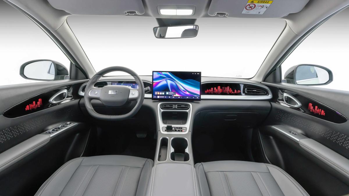 Interior del Geely EX2