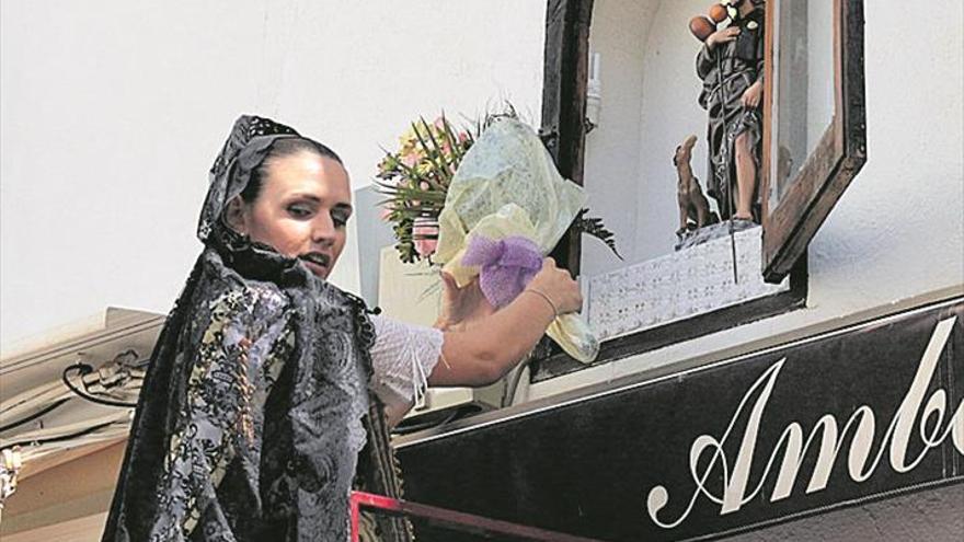 El día de Sant Roc se vive en el centro de Peñíscola