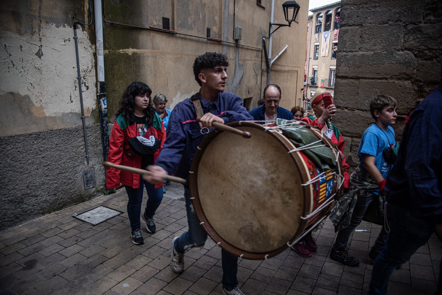 Les millors imatges del passacarrers de dimecres al vespre de Patum