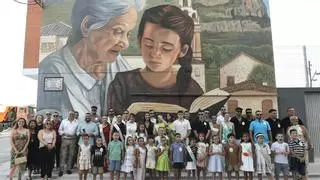 Música, mural y homenaje a una maestra de El Verger