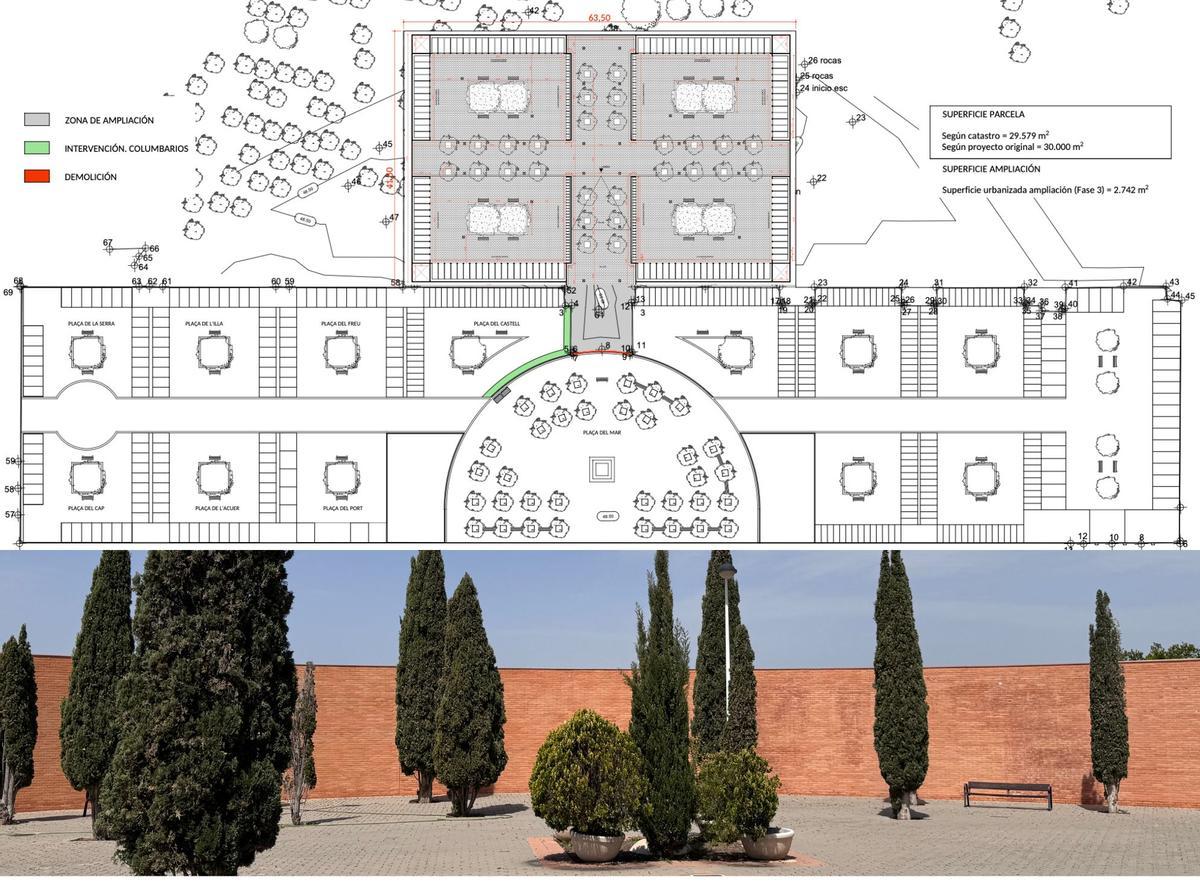 Proyecto de ampliación del cementerio nuevo de Santa Pola