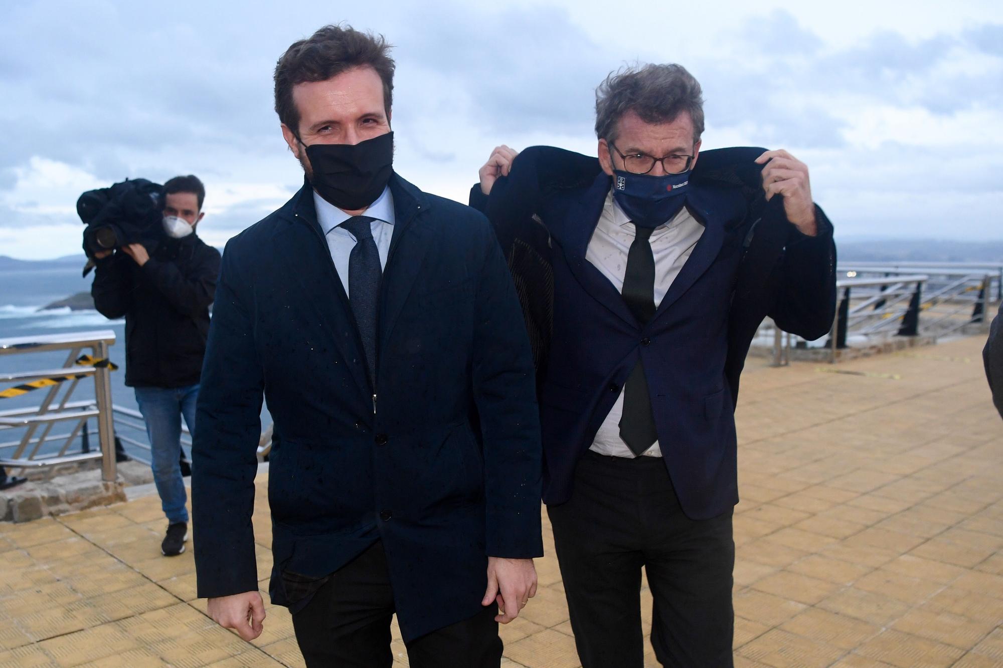 Pablo Casado, en A Coruña