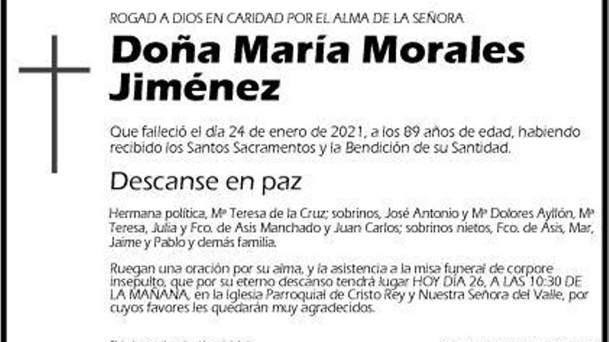 María Morales Jiménez