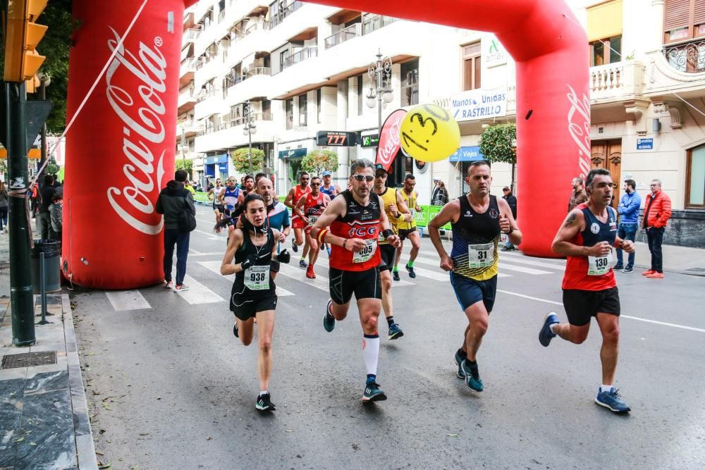 Ahouchar y Benali se adjudican la Media Maratón con autoridad. Por primera vez era valedera para el Autonómico