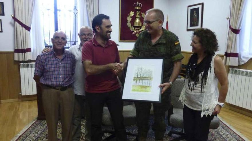 La Mayuela agradece la colaboración del Ejército
