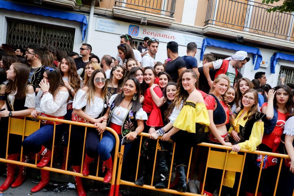 Inicio de las fiestas de Moros y Cristianos de Elda