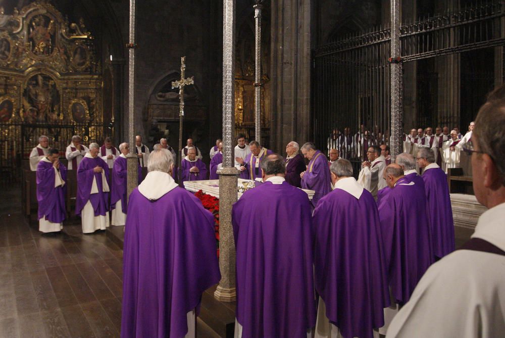 Missa exequial pel bisbe emèrit Jaume Camprodon