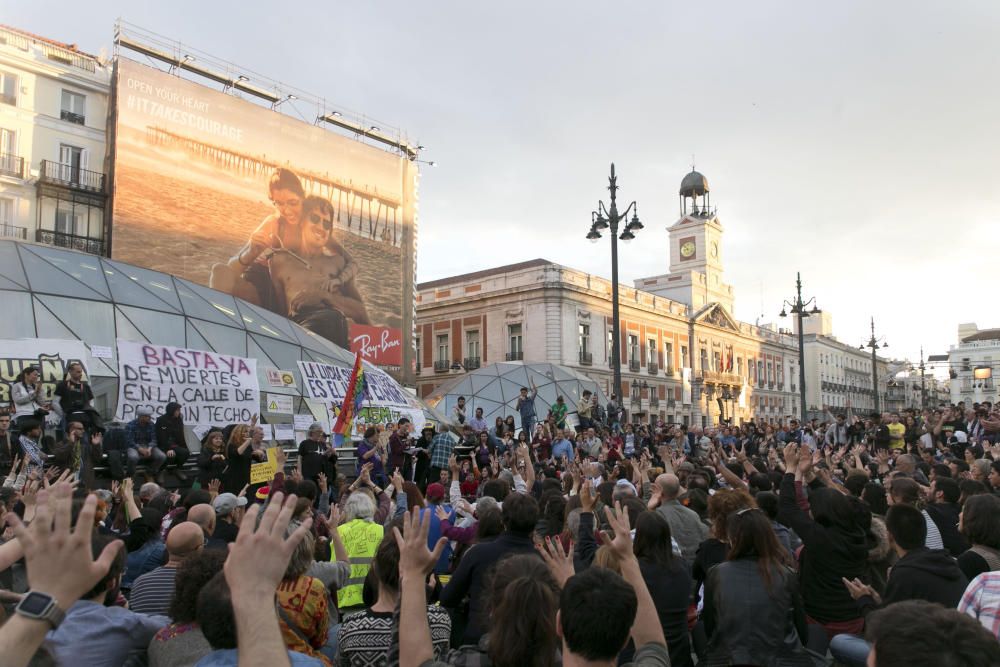 El 15-M vuelve a la Puerta del Sol