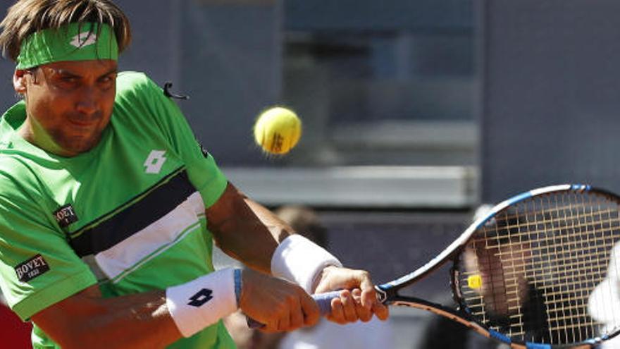 David Ferrer, en el Mutua Madrid Open