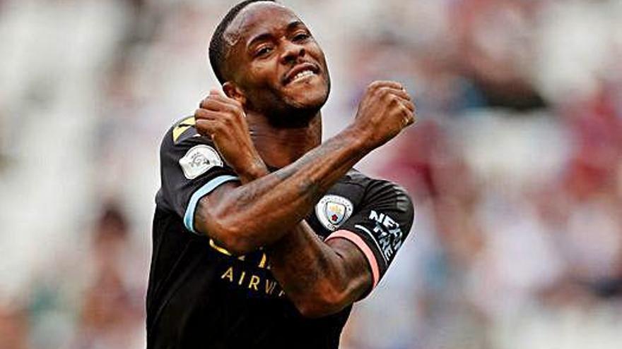 Raheem Sterling, jugador del City.