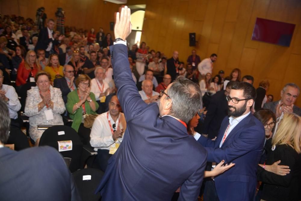 Clausura del congreso del PSRM en Cartagena