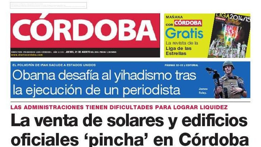 La portada de CÓRDOBA