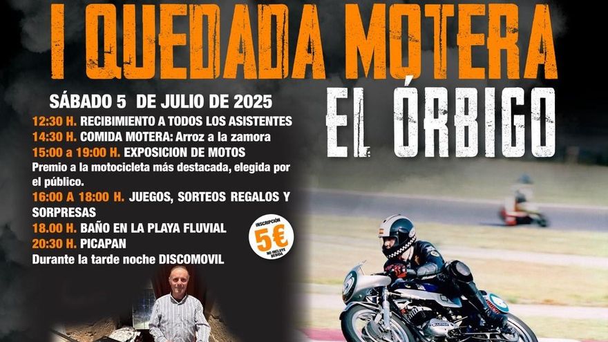 Vecilla de la Polvorosa organiza la I Quedada Motera &quot;El Órbigo&quot;