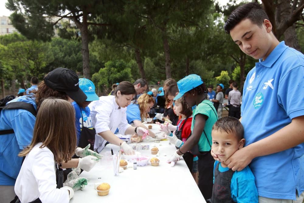 Día del voluntariado de La Caixa