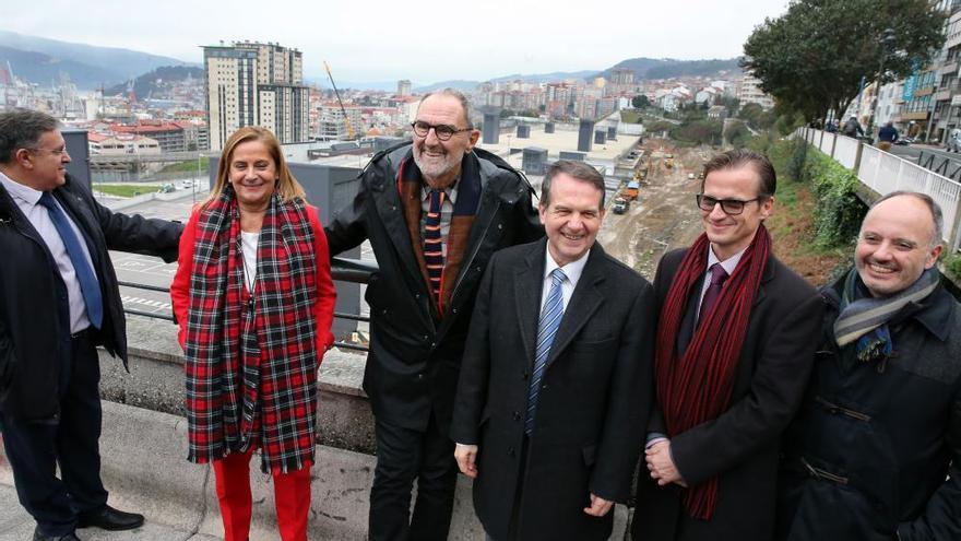 Así fue la visita de Thom Mayne al futuro centro Vialia