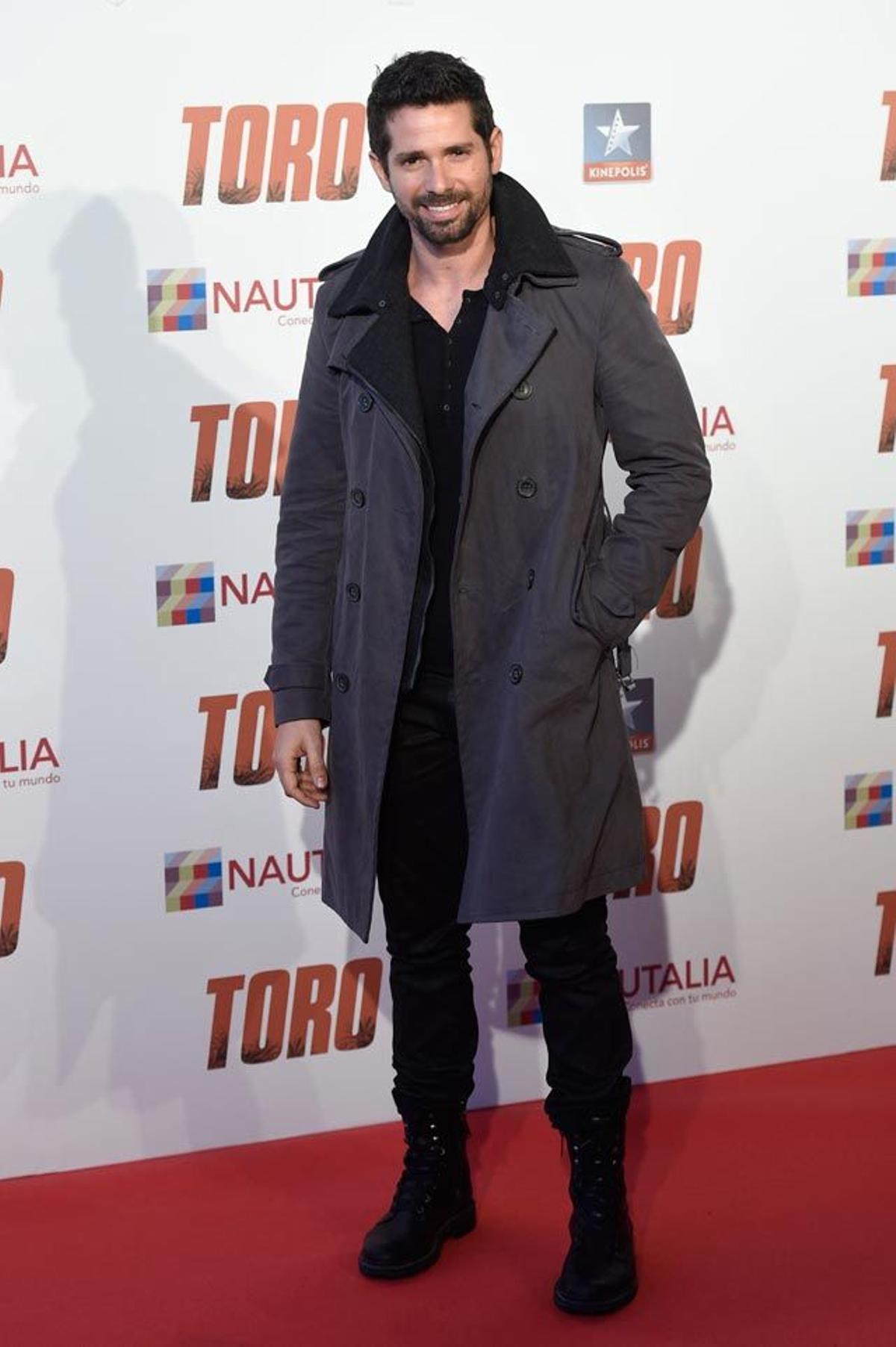 Harlys Becerra, en la première de Toro en Madrid.