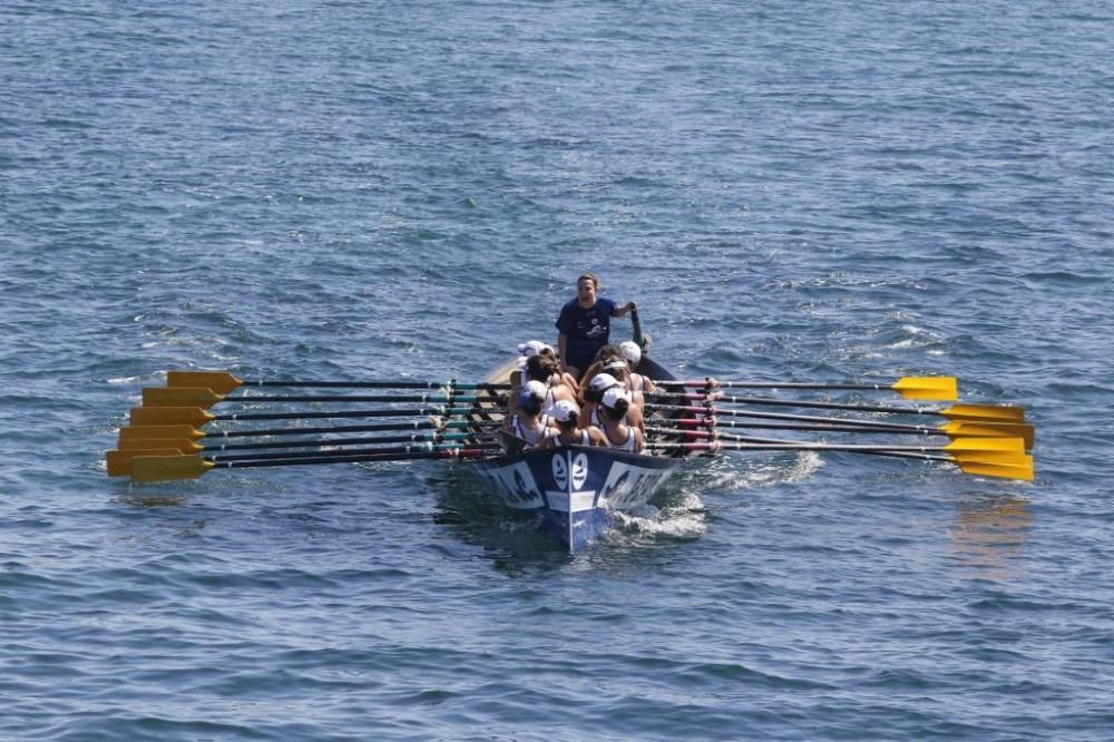 Las imágenes de la Bandera Femenina Concello de Vigo de traineras