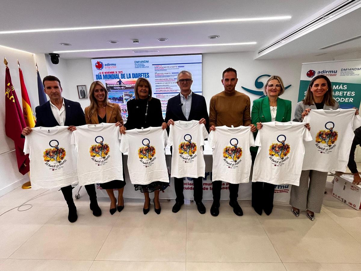Presentación de las actividades por el Día de la Diabetes.