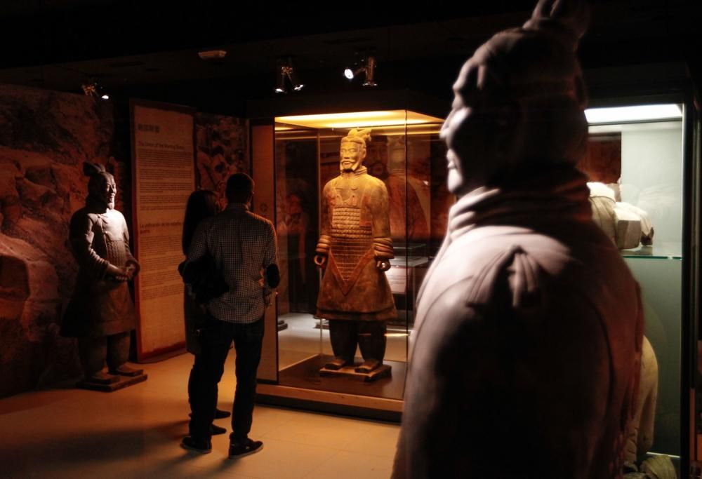 Los guerreros de Terracota, en Los Prados