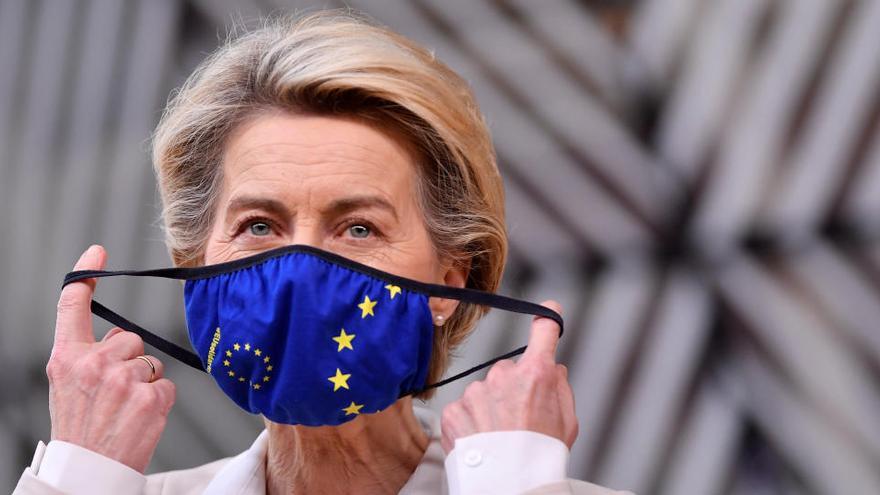 La presidenta de la Comisión Europea, Ursula von der Leyen.