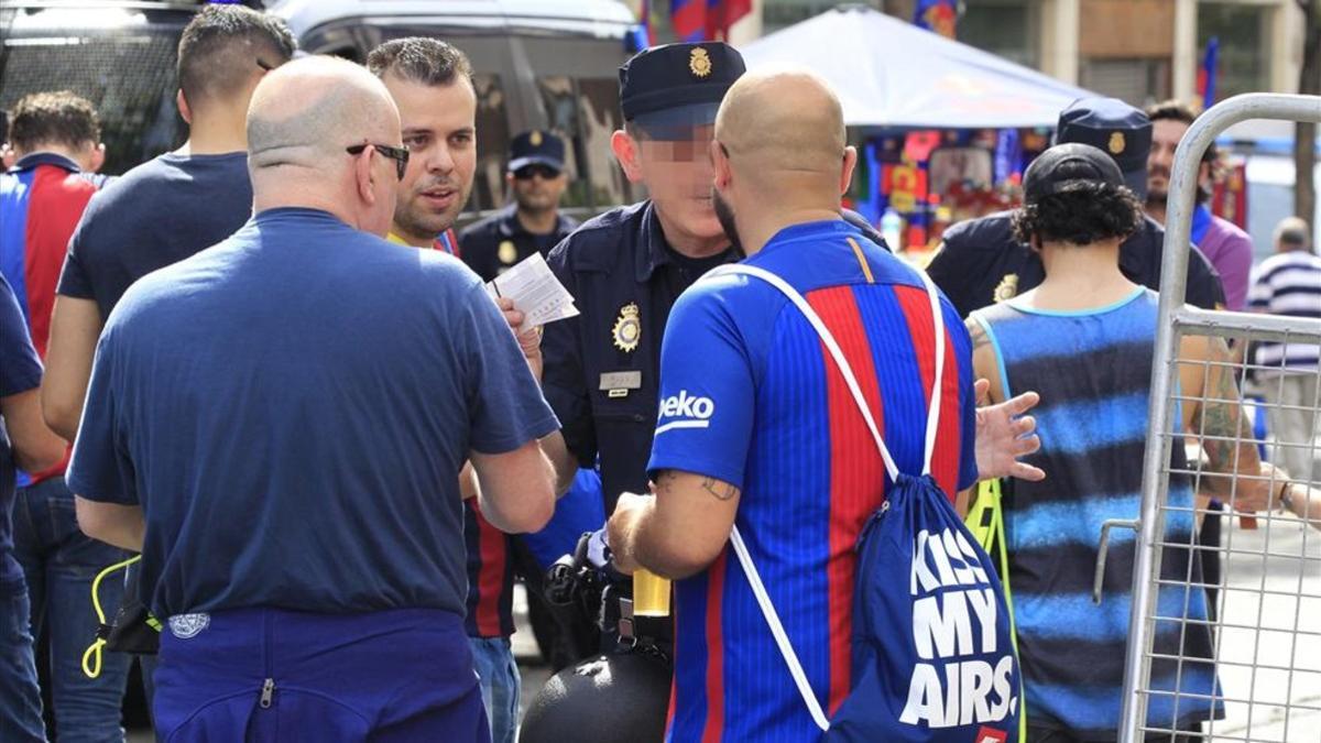 La final de Copa, rodeada de fuertes medidas de seguridad