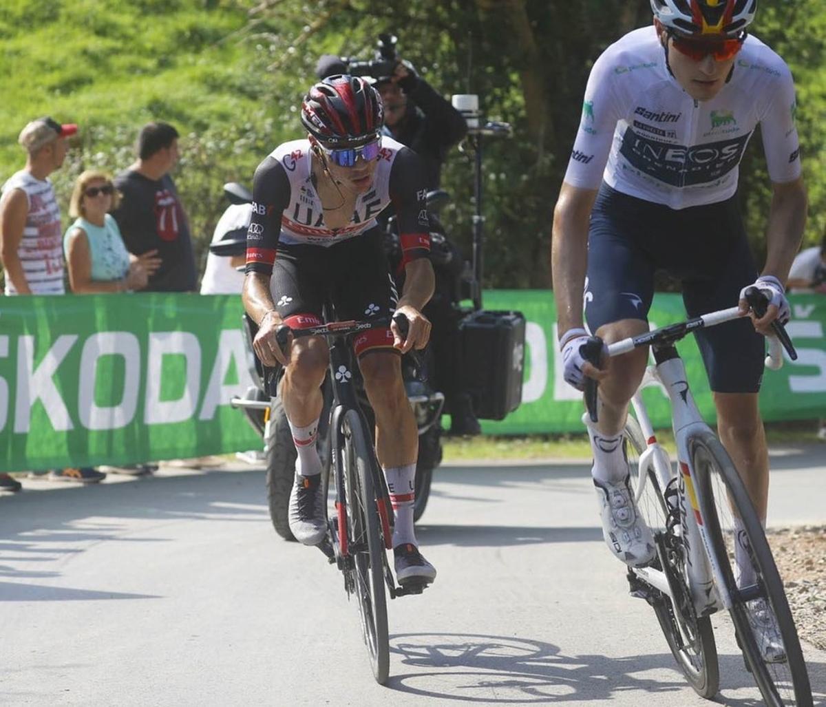 La fe de Carlos Rodríguez i Ayuso en la contrarellotge de la Vuelta