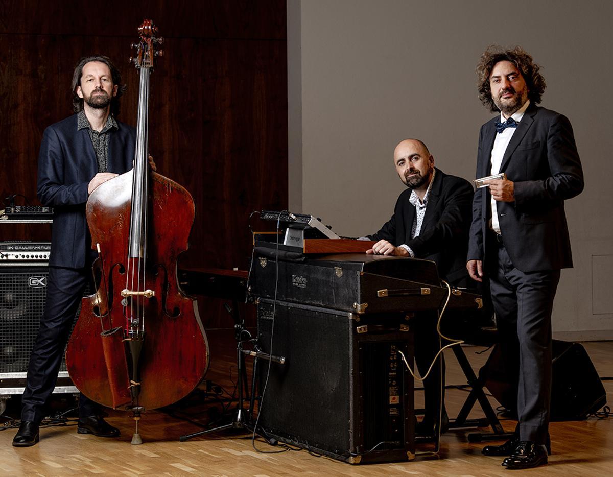 Antonio Serrano, Daniel Oyarzabal y Pablo Martín en una imagen promocional.