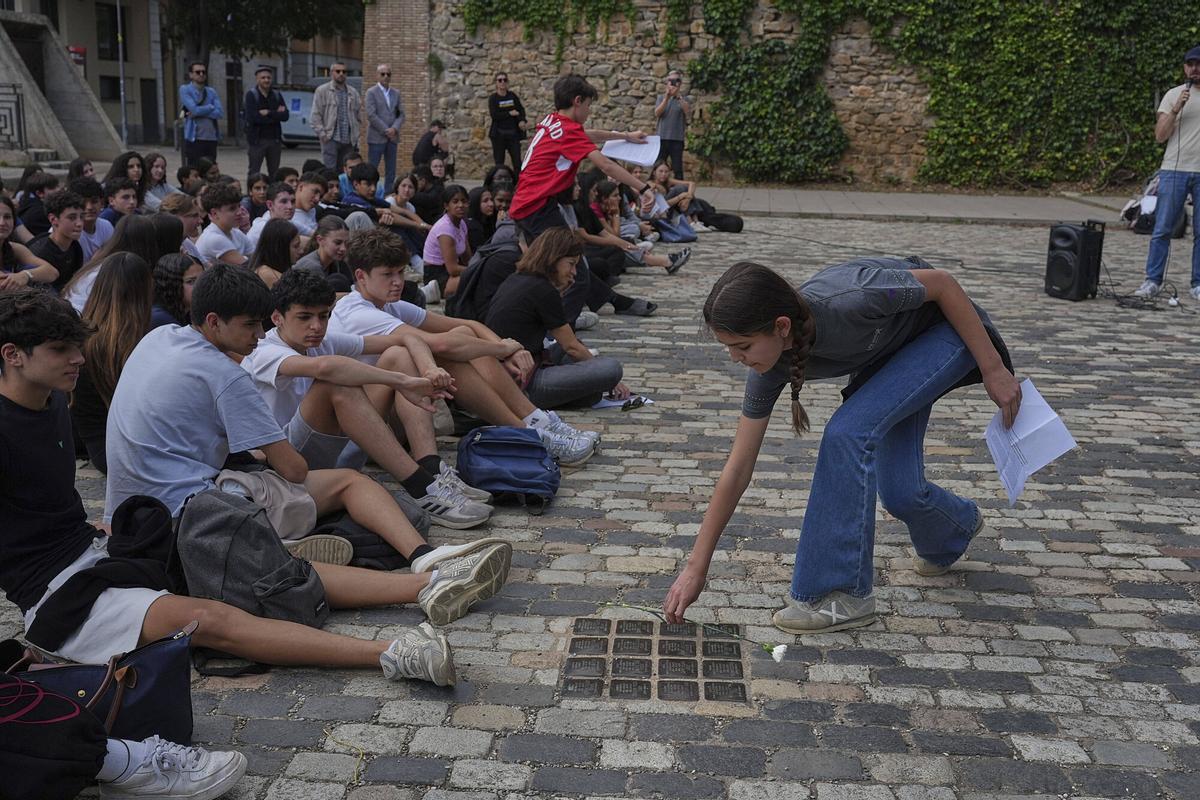 Les imatges de l'acte commemoratiu del 81è aniversari de l'alliberament de Mauthausen