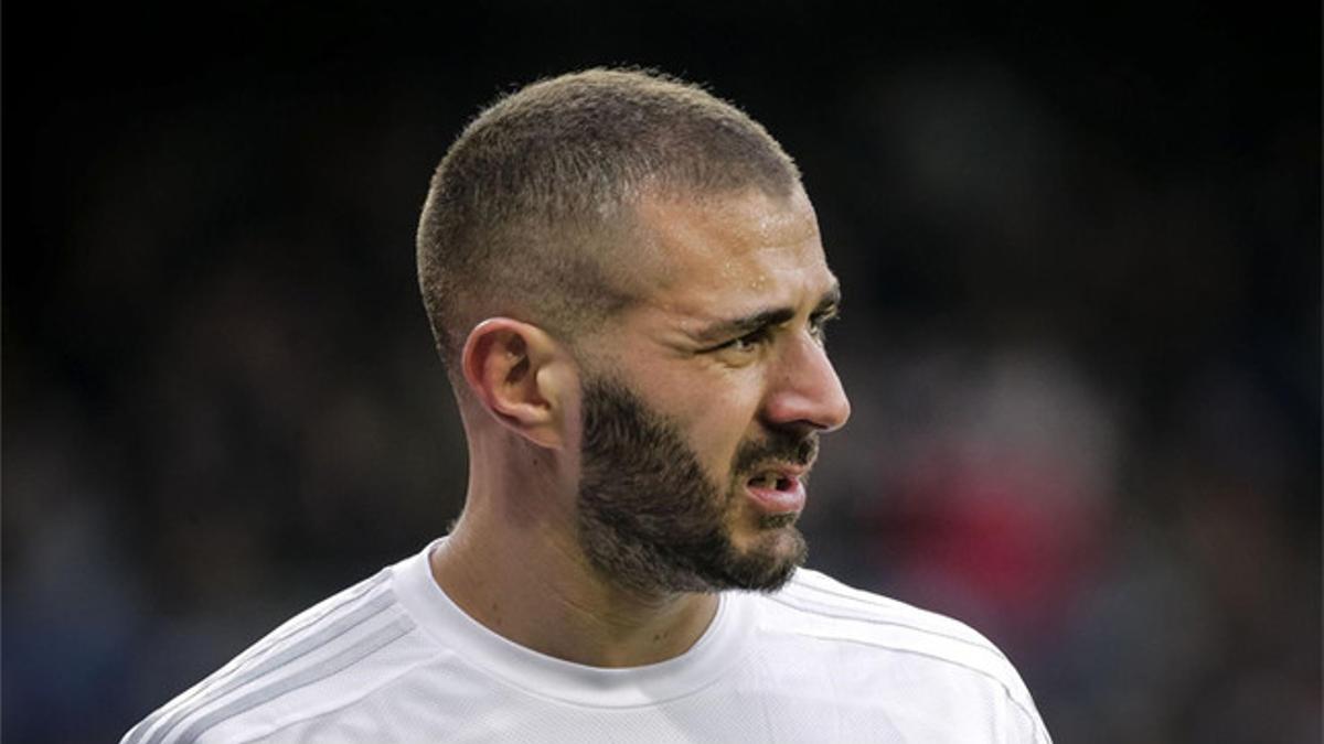 Karim Benzema, jugador francés del Real Madrid