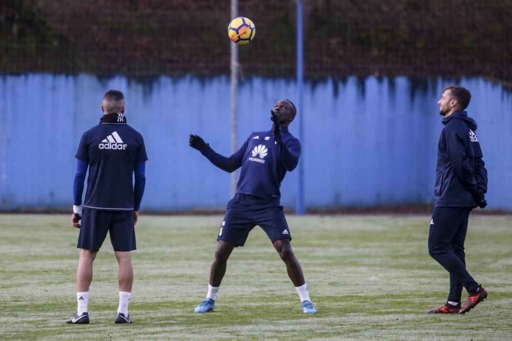 Entrenamiento del Real Oviedo